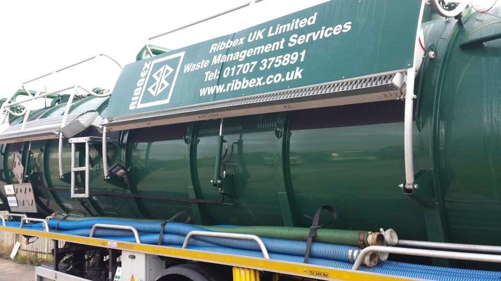 Ribbexs new ADR vacuum tanker